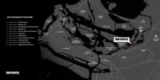 Location Plan of Reportage Brabus Island